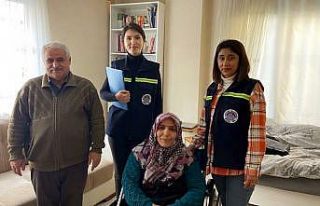 Akdeniz’de yaşlı ve engelli vatandaşlara destek...