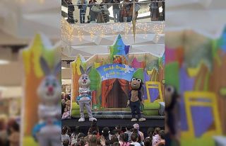 Akıllı Tavşan Momo, Tuna Life Center’da çocuklarla...