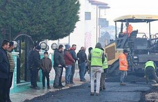 Akyazı’ya 50 bin ton asfalt