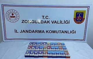 Alaplı’da gümrük kaçağı elektronik sigara...