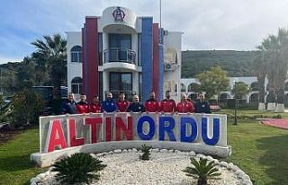Altınordu’nun yeni transferleri iş başında