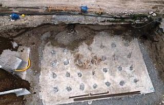 Amfi tiyatronun basamakları ortaya çıktı