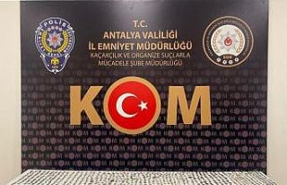 Antalya’da bin 140 adet tarihi eser niteliğinde...