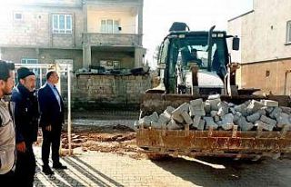 Araban’da bozulan yollar onarılıyor