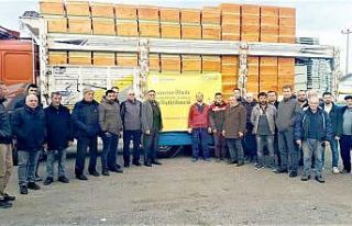 Arıcılara ekipman desteği