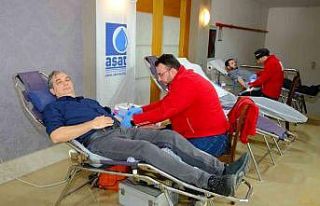 ASAT’tan kan bağışı