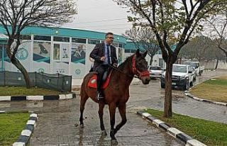 Atlı Zabıta Birliği göreve hazırlanıyor