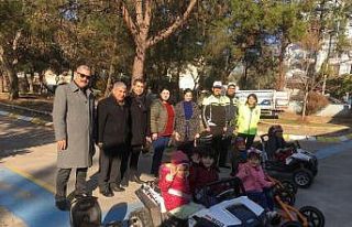 Aydın’da 20 anasınıfı öğrencisi “trafik...