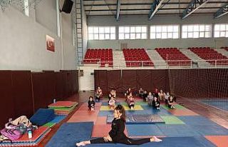 Aydın’da ilkokul öğrencilerinin spor ateşi ortaya...