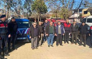 Aydın’da jandarma ekipleri vatandaşları çeşitli...