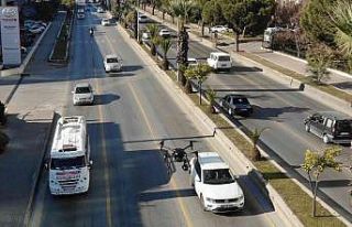 Aydın’da yeni yılın ilk drone denetimi yapıldı
