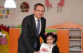 Ayvalık’ta karne heyecanı