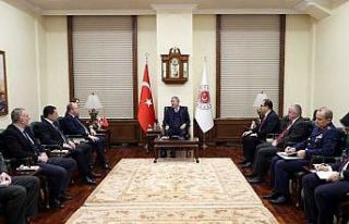 Bakan Akar, Gürcistan heyetini kabul etti