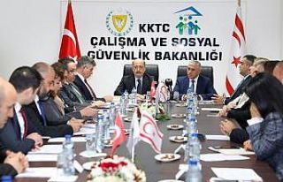 Bakan Bilgin, Lefkoşa’da Sosyal Güvenlik Ortak...