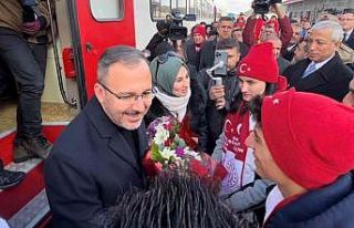 Bakan Kasapoğlu, şehitler diyarına Sarıkamış...