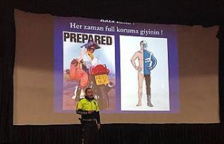Bandırma’da güvenli motosiklet sürüş semineri...