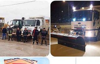 Başkan Arif Teke, ”Kar ve buz ile mücadele ekiplerimiz...