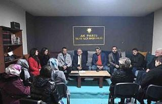 Başkan Büyükkılıç, AK Parti Talas İlçe Başkanlığı...