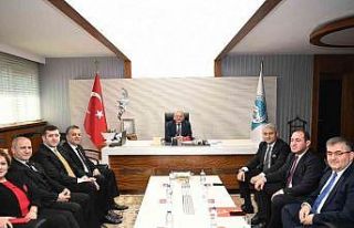 Başkan Büyükkılıç Cumhur İttifakını Ağırladı