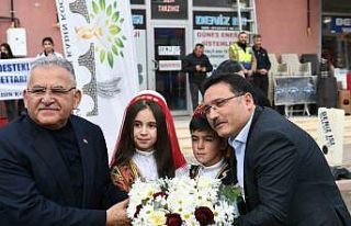 Başkan Büyükkılıç İle Vali Çiçek’ten Sarıoğlan’a...