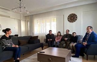 Başkan Dağtekin, şehit aileleriyle bir araya geldi