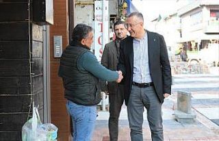 Başkan Işıksu: “Şehrin kalbi için gayretle...