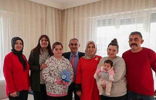 Başkan Işık’tan hipertansiyon hastası Gülbahar’a...