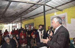 Başkan Karalar, Karataş’ın köylerinde halkla...