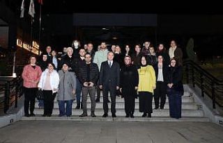 Başkan Özlü vizyon projeleri anlattı