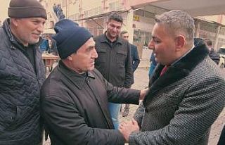 Başkan Sadıkoğlu: “Şire Pazarı esnafımızla...