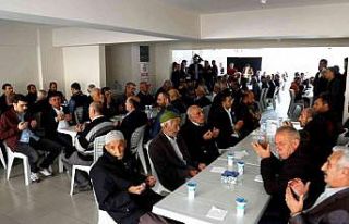 Başkan Sandal: “İyi günde kötü günde beraberiz”