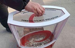 Basketbol maçına alınmayan bozuk paralar Kızılay’a...