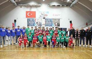 Basketbol U14 Erkekler İl Birinciliği müsabakaları...