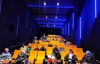 Batman’da engelli vatandaşlar sinemada ‘Buğday...