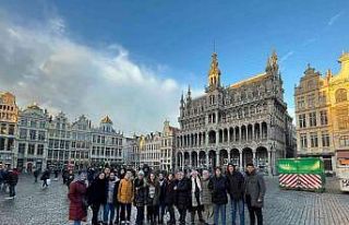 Bayburtlu öğrenciler Almanya’dan döndü