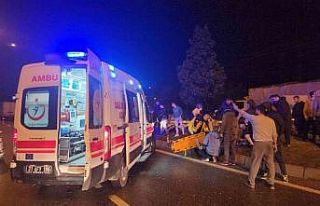 Belen’de iki otomobil çarpıştı: 4 yaralı