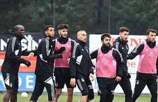 Beşiktaş, Alanyaspor maçı hazırlıklarını sürdürdü