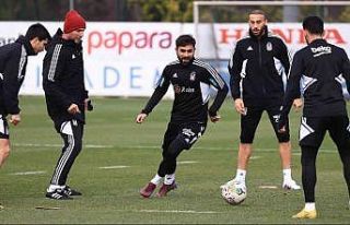 Beşiktaş, Kayserispor maçı hazırlıklarını...