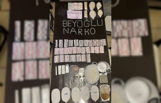 Beyoğlu’nda uyuşturucu operasyonu