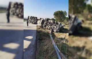 Biga’da TIR kazası