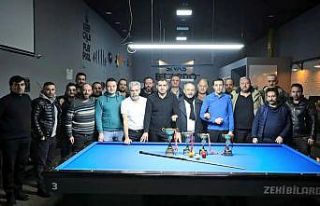 Bilardoda ödüller sahiplerini buldu