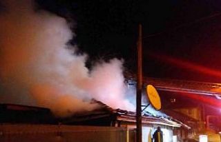 Bilecik’te çıkan yangında tek katlı ev kullanılmaz...