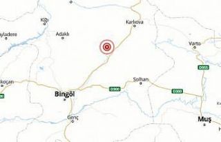 Bingöl’de 3.3 büyüklüğünde deprem