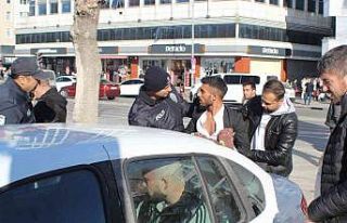 Bir kişiyi yaralanan şüpheliler kıskıvrak yakalandı