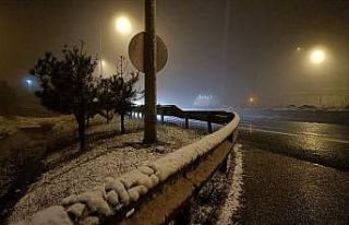 Bolu Dağı beyaza büründü