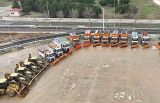 Bursa Büyükşehir’de kar hazırlıkları tamam