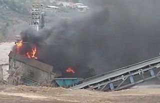 Bursa’da geri dönüşüm tesisinde korkutan yangın