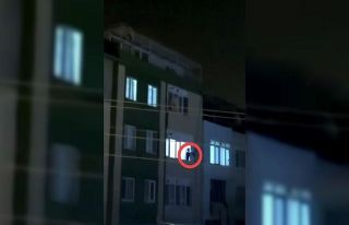 Bursa’da uzun namlulu maganda kamerada