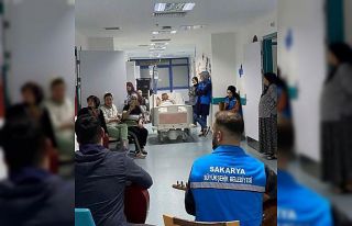 Büyükşehir’den hastanede yatan vatandaşlara...