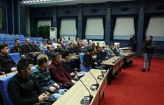 Büyükşehirden yeni itfaiye personellerine iş güvenliği...